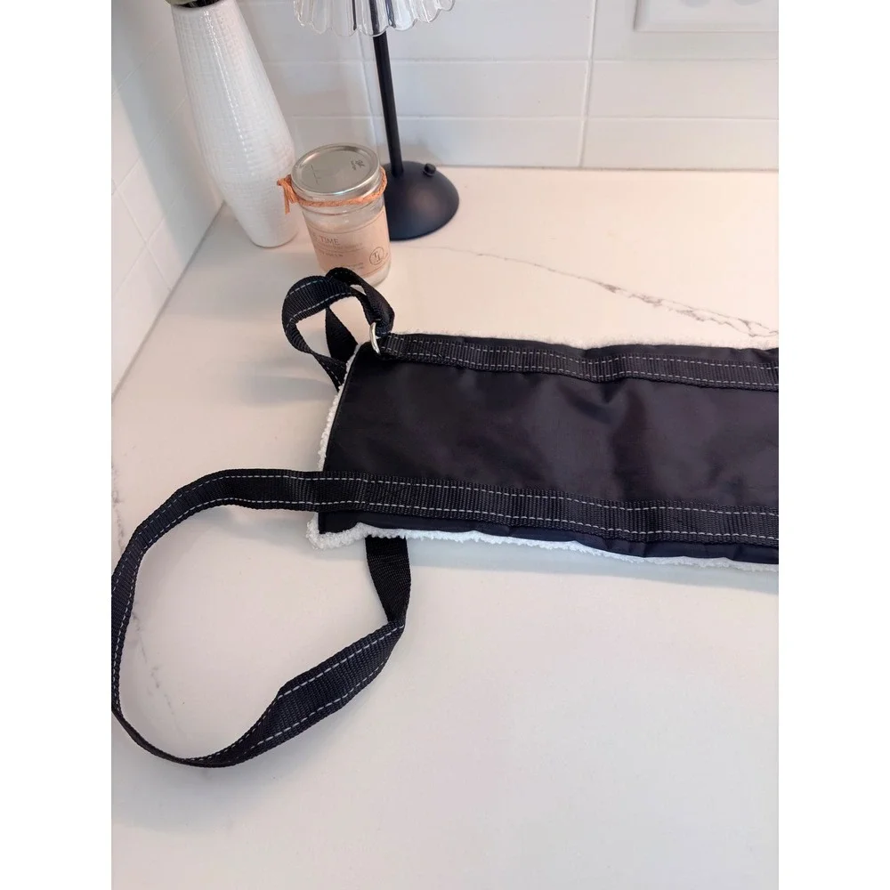 Gorpcore Utilitarian Dog Lift Sling Fleece Lined Loobani Pet Large Navy Blue